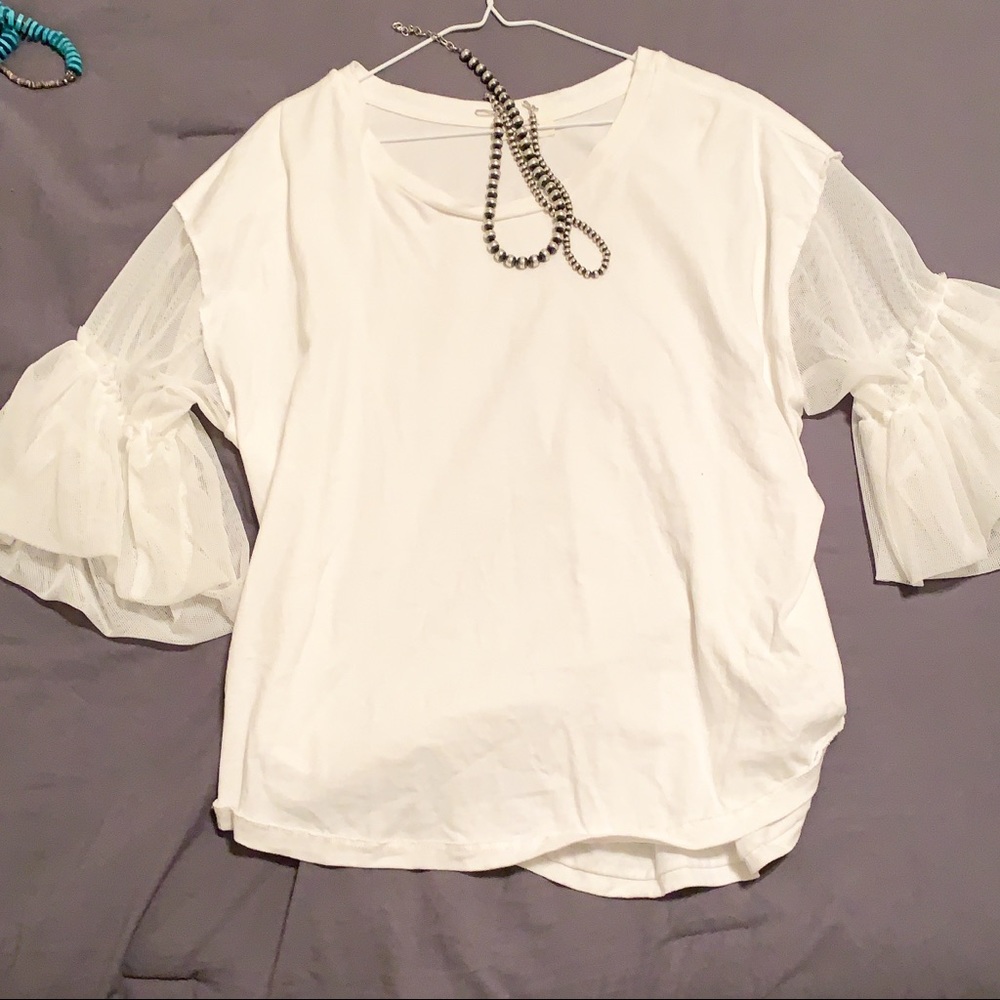 Umgee White Blouse